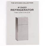 Dollhouse Miniature Kitchen Refrigerator Kit