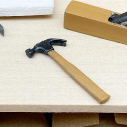 Dollhouse Miniature Claw Hammer