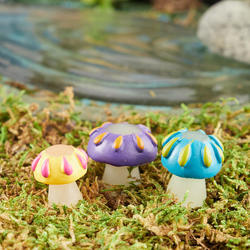 Miniature Glow in the Dark Mushroom Picks