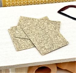Dollhouse Miniature Sandpaper Sheets