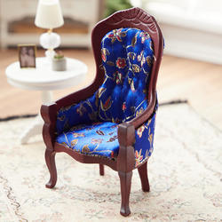 Dollhouse Miniature Victorian Gentleman's Chair