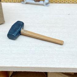 Dollhouse Miniature Double Faced Sledge Hammer