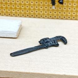 Dollhouse Miniature Pipe Wrench