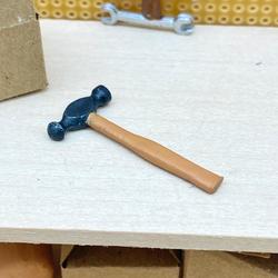 Dollhouse Miniature Ball Peen Hammer