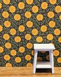 Dollhouse Miniature Sunflowers Wallpaper