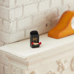 Dollhouse Miniature Match Box Holder