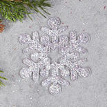 Iridescent Acrylic Snowflake Ornament