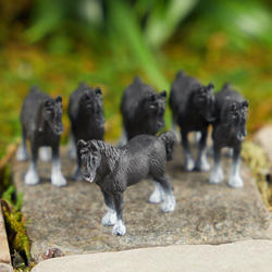 Micro Mini Clydesdale Work Horses