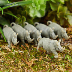 Set of Micro Mini Rhinos