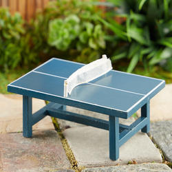 Dollhouse Miniature Ping Pong Table