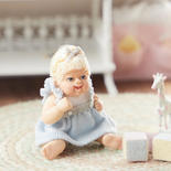Molly Miniature Baby Dollhouse Doll