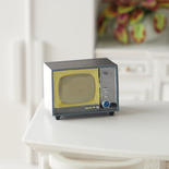 Dollhouse Miniature Small Television