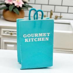 Dollhouse Miniature Gourmet Kitchen Shopping Bag