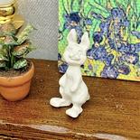 Dollhouse Miniature White Chocolate Bunny