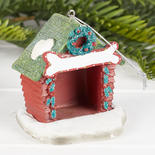 Christmas Dog House Ornament
