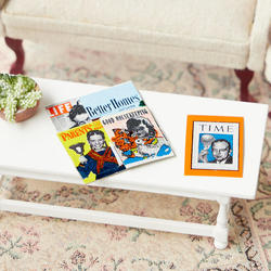 Dollhouse Miniature Magazine Set