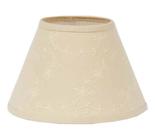Cream Candlewicking Candle Clip Lampshade