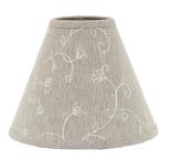 Taupe Candlewicking Candle Clip Lampshade