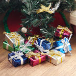 Assorted Miniature Foil Gift Boxes