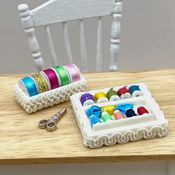 Dollhouse Miniature Sewing Accessories Set