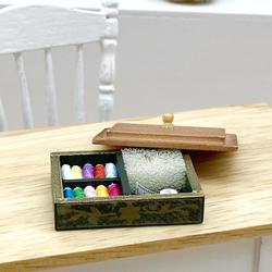 Miniature Sewing Thread Box