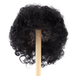 Monique Synthetic Mohair Off Black Beri Curly Doll Wig