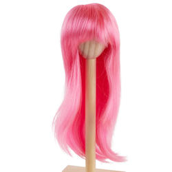 Monique Pink Synthetic Mohair Faith Doll Wig