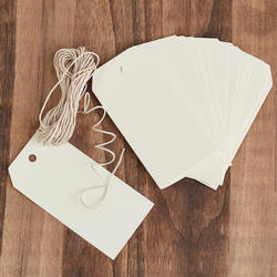 Ivory Blank Creative Paper Tags