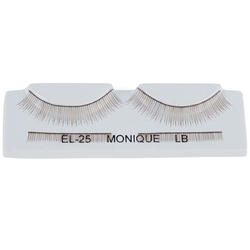 Monique Light Brown Style 25 Top and Bottom Doll Eyelashes