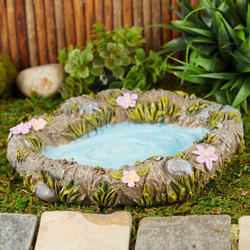 Miniature Fairy Garden Wishing Pond