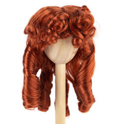 Monique Synthetic Mohair Carrot Red Breanna Doll Wig