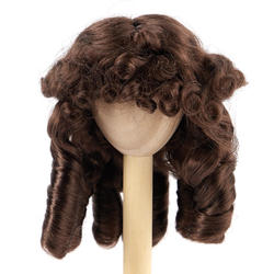Monique Synthetic Mohair Brown Black Breanna Doll Wig