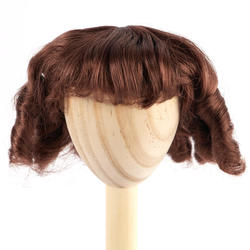 Monique Synthetic Mohair Chestnut Brown Julie Doll Wig