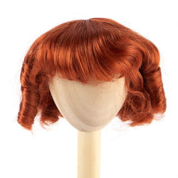 Monique Synthetic Mohair Carrot Red Julie Doll Wig