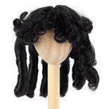Monique Synthetic Mohair Off-Black Breanna Doll Wig