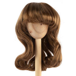 Monique Synthetic Mohair Ginger Brown Lizzy Doll Wig
