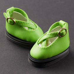 Monique Bright Green Cutie Kriss Kross Doll Shoes