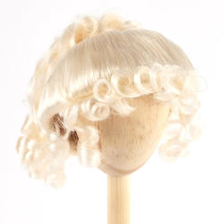Monique Synthetic Mohair Bleach Blonde Annabelle Doll Wig