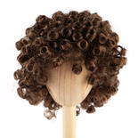 Monique Modacrylic Light Brown Curly Sue Doll Wig