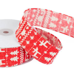 Christmas Trees Wire Ribbon