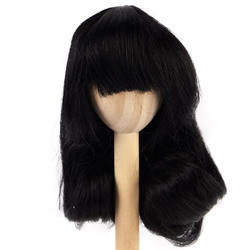 Monique Human Hair Black Nicole Doll Wig