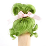 Monique Synthetic Mohair Lime Green Coco Doll Wig
