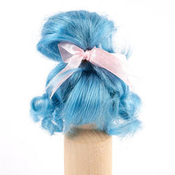 Monique Synthetic Mohair Turquoise Coco Doll Wig