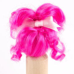 Monique Synthetic Mohair Hot Pink Coco Doll Wig