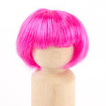 Monique Synthetic Mohair Hot Pink Sugar Pie Doll Wig