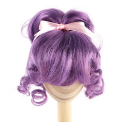 Monique Synthetic Mohair Purple Coco Doll Wig