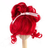 Monique Synthetic Mohair Red Coco Doll Wig