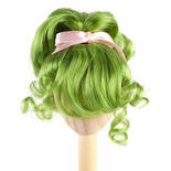 Monique Synthetic Mohair Lime Green Coco Doll Wig