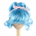 Monique Synthetic Mohair Turquoise Coco Doll Wig