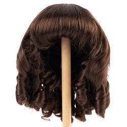 Monique Synthetic Mohair Brown Black Julie Doll Wig